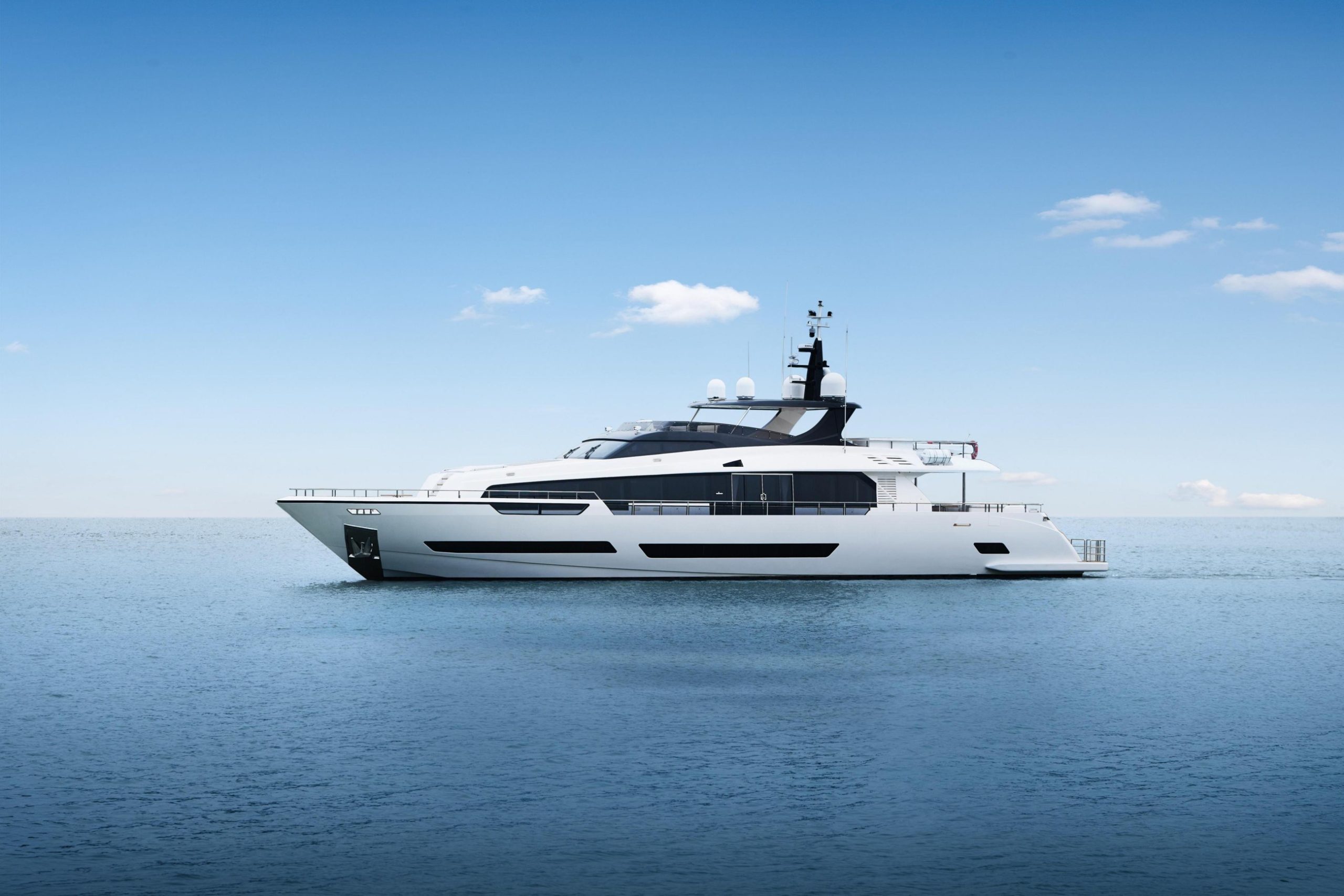 Asteria 112 exterior and life on board